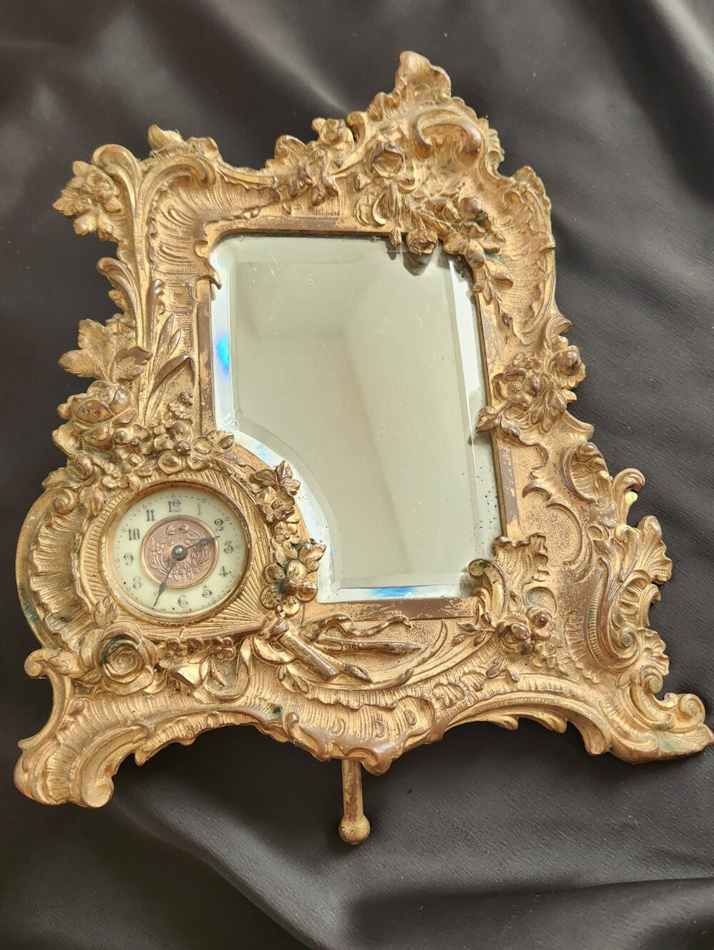 Antique Art Nouveau Mantel Clock